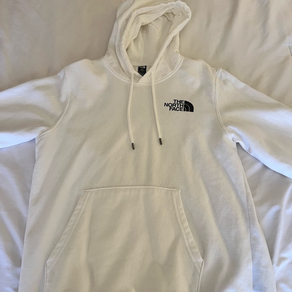 The North Face Men's Classic White Hoodie